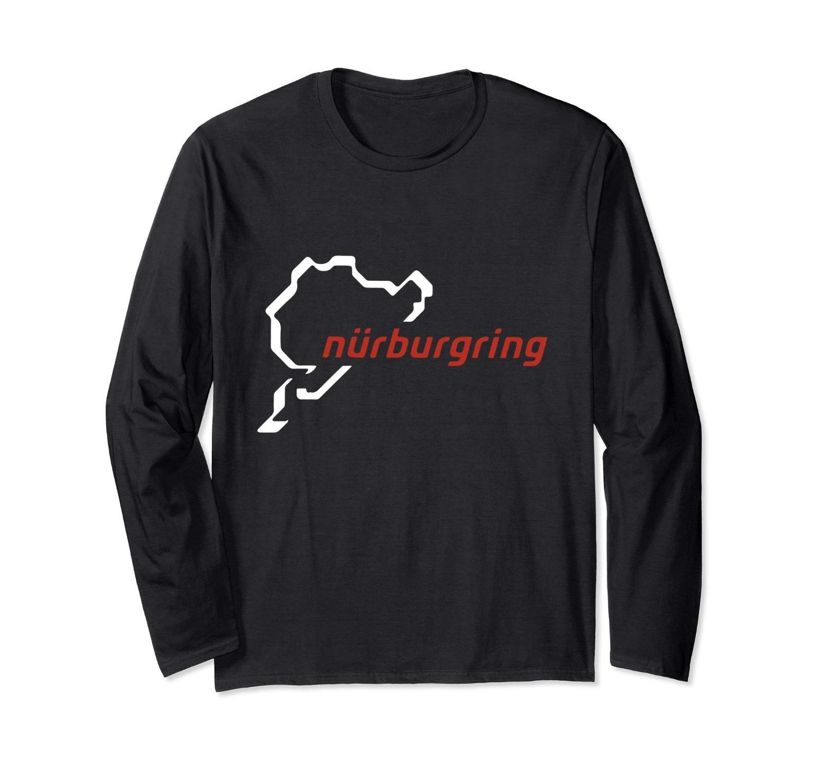 Nurburgring ニュルブルクリンクデイトラックマップグラフィック 長袖Tシャツ - メルカリ