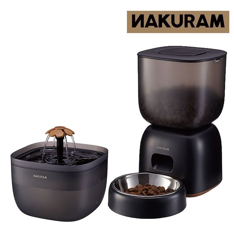 NAKURAM ナクラム オートフィーダー アンド ファウンテン DA-459 犬 猫 自動給餌器 給水器