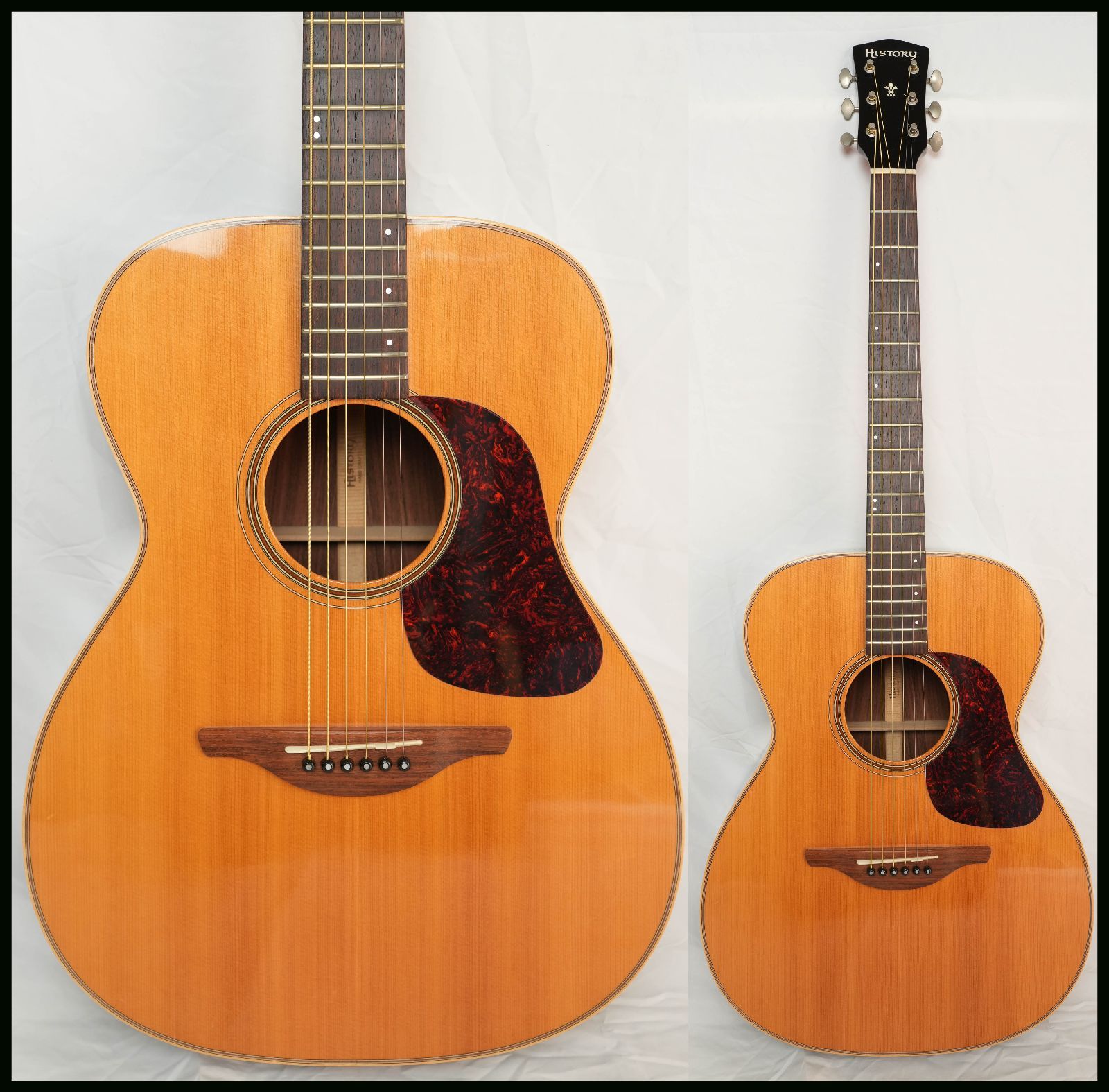 HISTORY NT-03 オール単板アコースティックギター 2006年製 フジゲン製 日本製 状態良好 HC付 ヒストリー