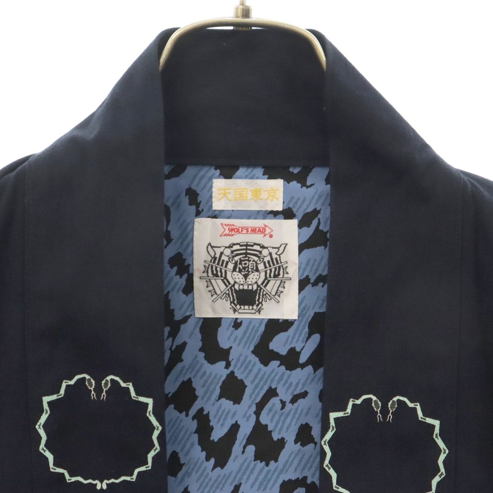 WOLF'S HEAD × WACKO MARIA 2019SS 半纏 WACKO MARIA (ワコマリア) 23SS ×WOLF'S HEAD HANTEN TYPE-2 ウルフズ
