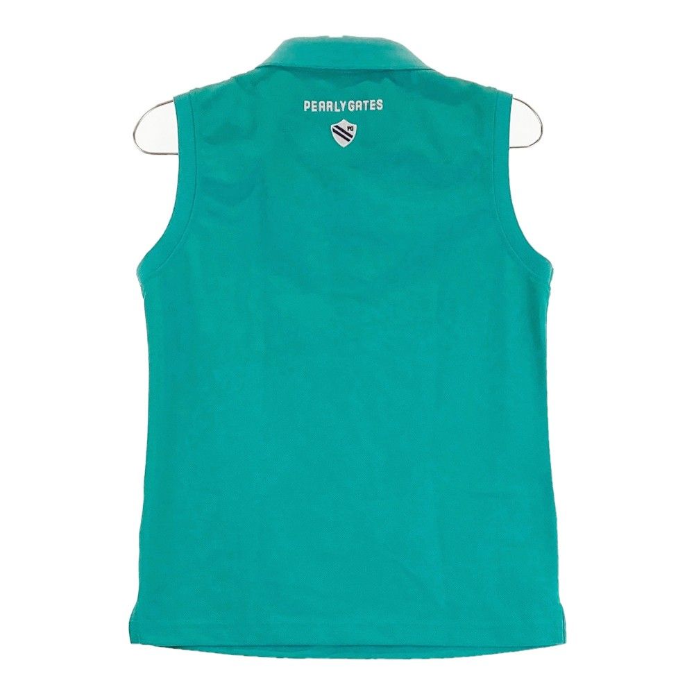 サイズ：0 PEARLY GATES パーリーゲイツ ノースリーブポロシャツ