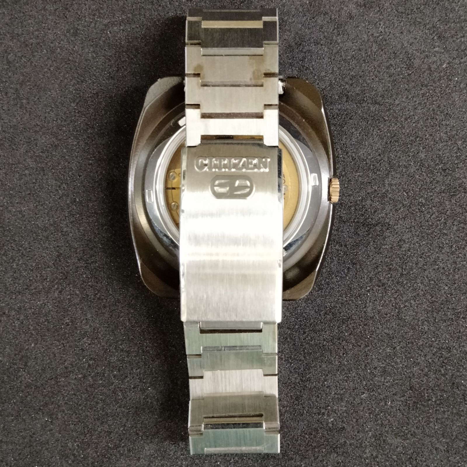 激レア！デッドストック CITIZEN 両面スケルトン オートマチック 未