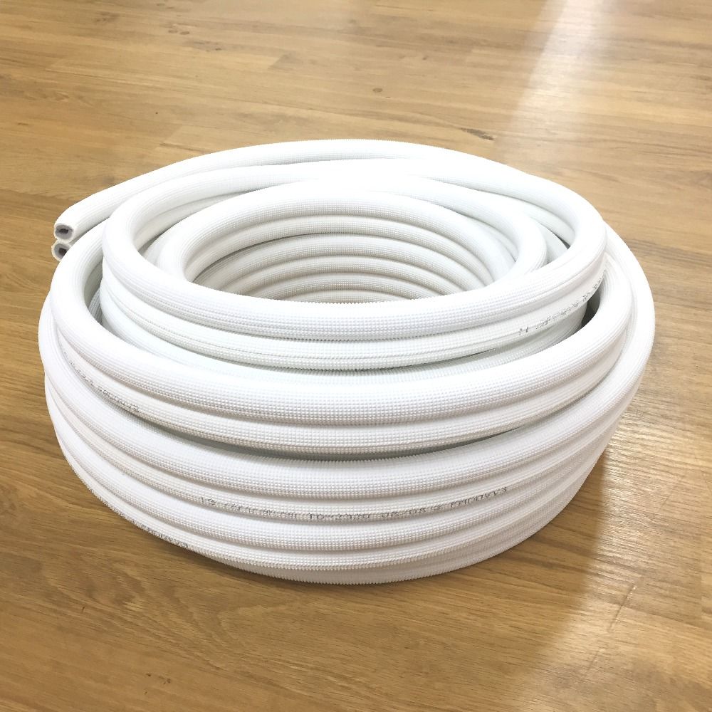 TOYO 桃陽電線 エアコン配管用被覆銅管 ペアコイル ツインダイア