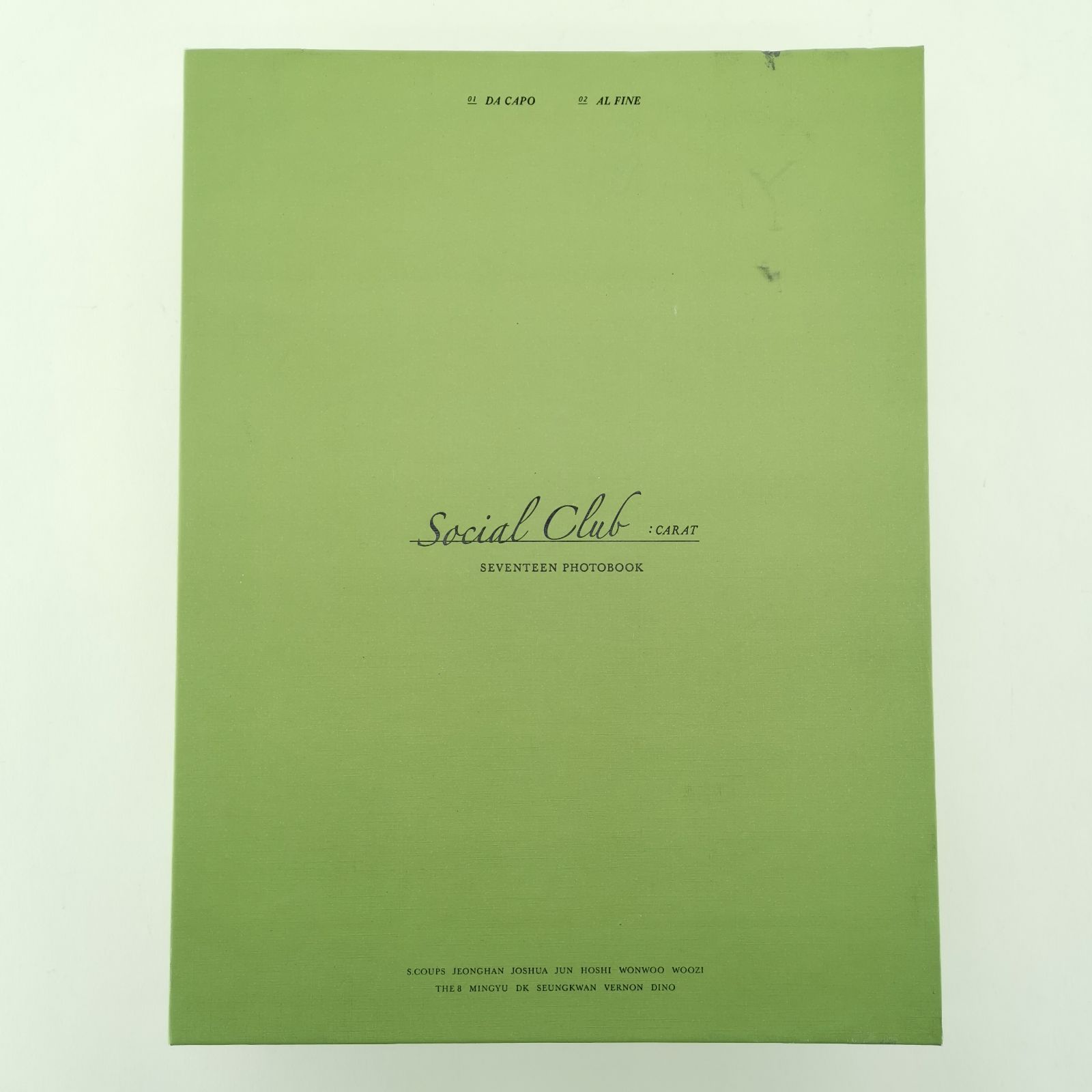 SEVENTEEN セブンティーン PHOTOBOOK 「SOCIAL CLUB :CARAT」 トレカ 