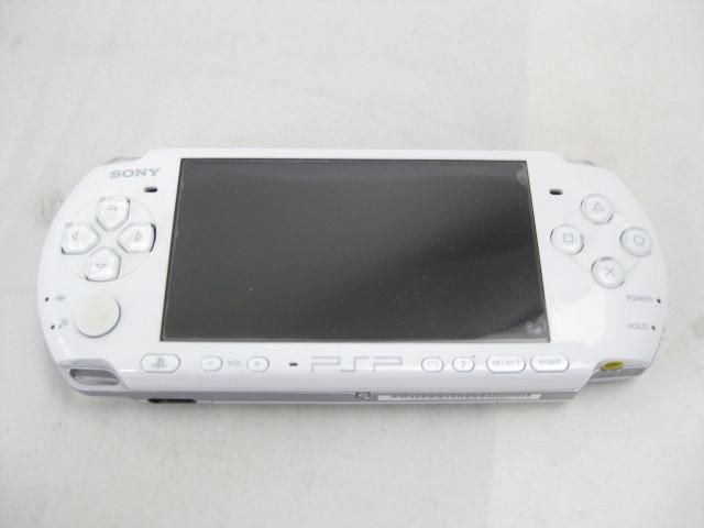 中古品 ゲーム PSP 本体 PSP3000 ホワイト 動作品 初期化済み カバー