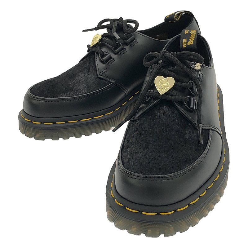【美品】  Girls Don't Cry / ガールズドントクライ | × Dr.Martens / ドクターマーチン Ramsey GDC / ラムジー レザーシューズ 革靴 | UK6 | black | メンズ 美品】 Girls Don't Cry / ガールズドントクライ | × Dr.Martens