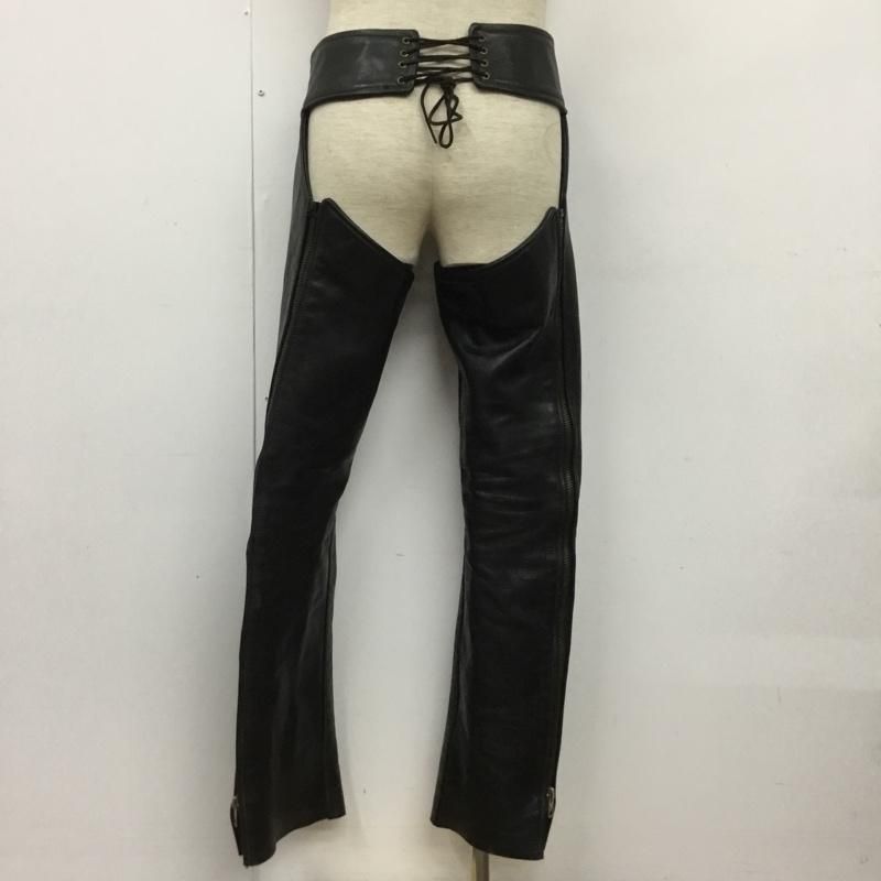 Vanson Leathers ブラックレザー チャップス VANSON ヴァンソン その他ボトムス レザーチャップス レザーパンツ 22