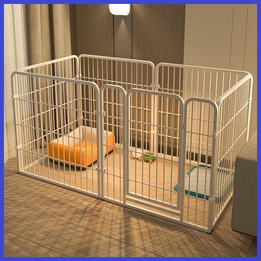接続式 簡単組み立て 6枚 工具不要 セット 小型犬 折りたたみ ケージ