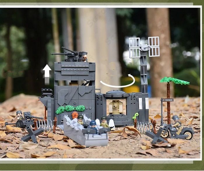 LEGO レゴ 互換 ブロック 模型 プラモデル WW2 ノルマンディー上陸作戦