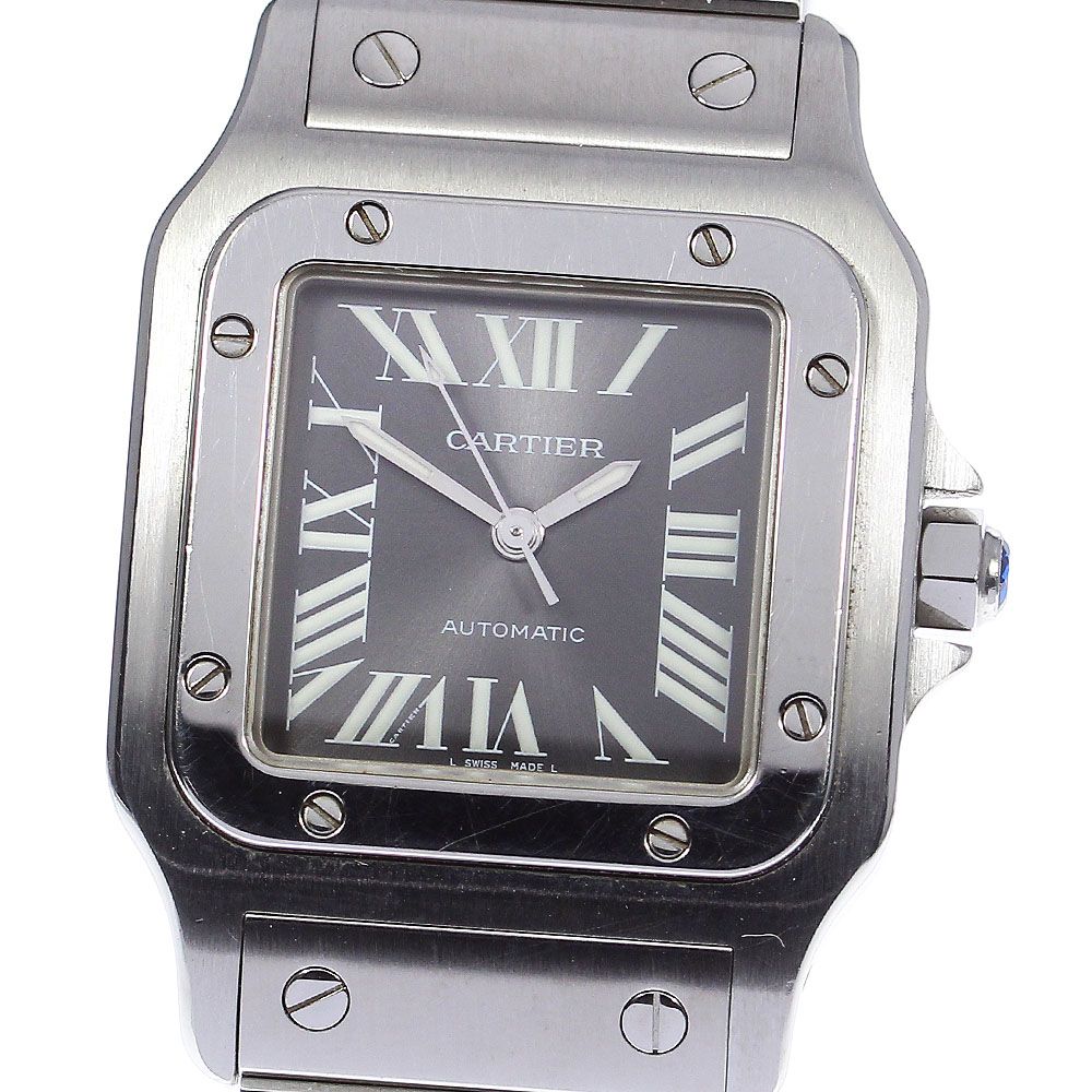 カルティエ CARTIER W20067D6 サントスガルベLM アジア限定品 自動巻き メンズ箱付き_811952