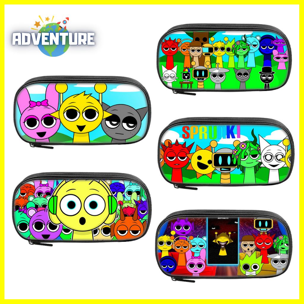 スプランキー sprunki incredibox筆箱ペンケース子供ゲーム音