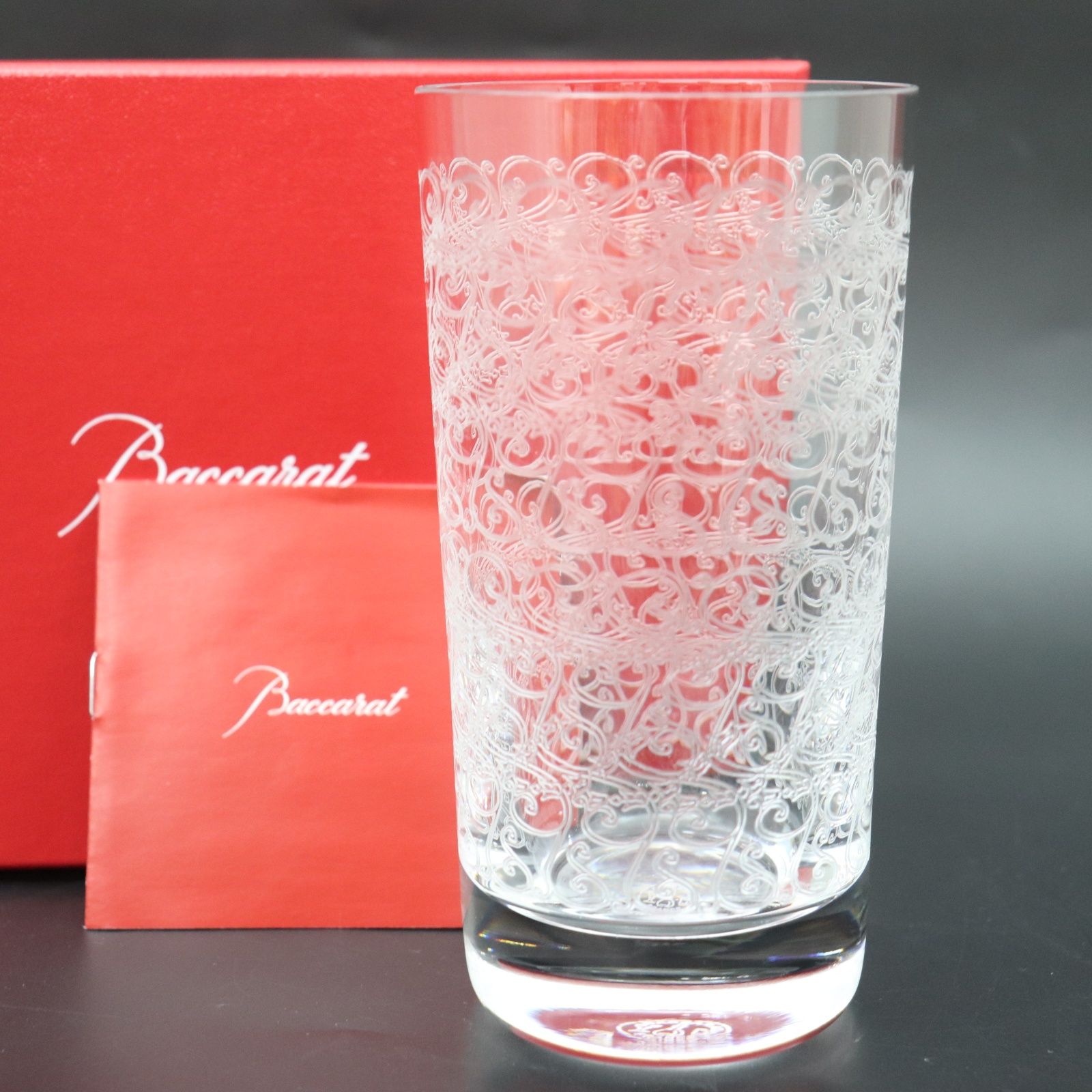 ITCOAXIELZ50 Baccarat バカラ ローハン ハイボールグラス クリスタル クリア エッチング タンブラー コップ ブランド き キッチン