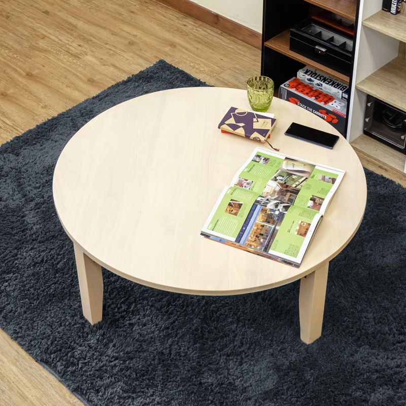 NEW ラウンドテーブル 90Φ ローテーブル センターテーブル 折りたたみ  