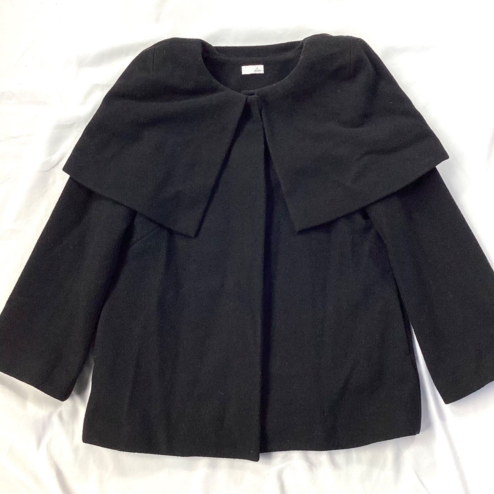 未使用✨️ZARA×MANTECO BTS着用 ケープ ポンチョ ブラック S