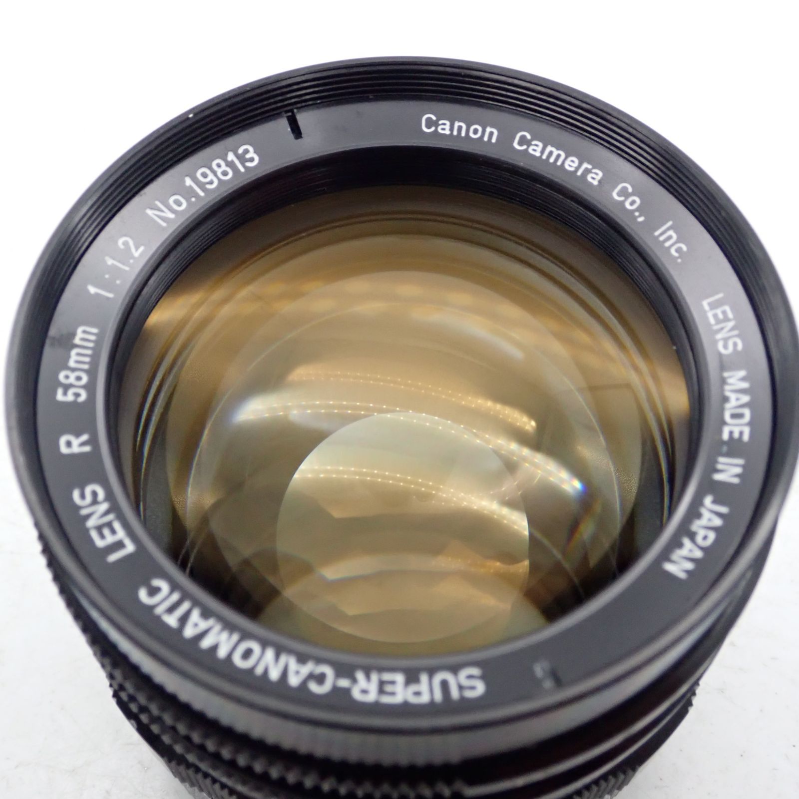 レンズ(単焦点) Canon SUPER CANOMATIC R 58mm f1.2 Super Canomatic Lens R 58mm F1.2 レビュー：クラシックな魅力