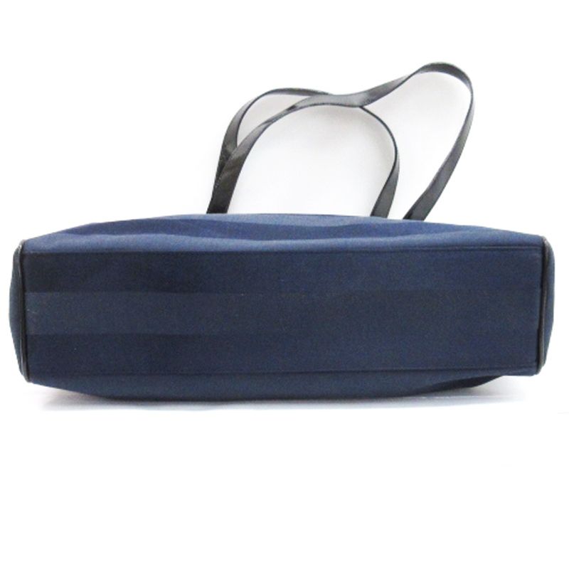 クレージュ courreges ロゴ トートバッグ ボーダー ネイビー