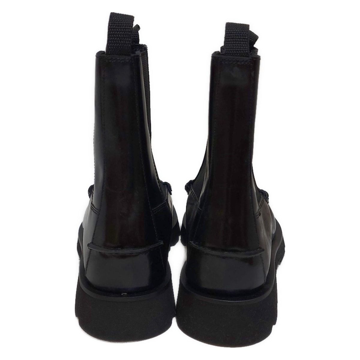 サイドゴア レザー