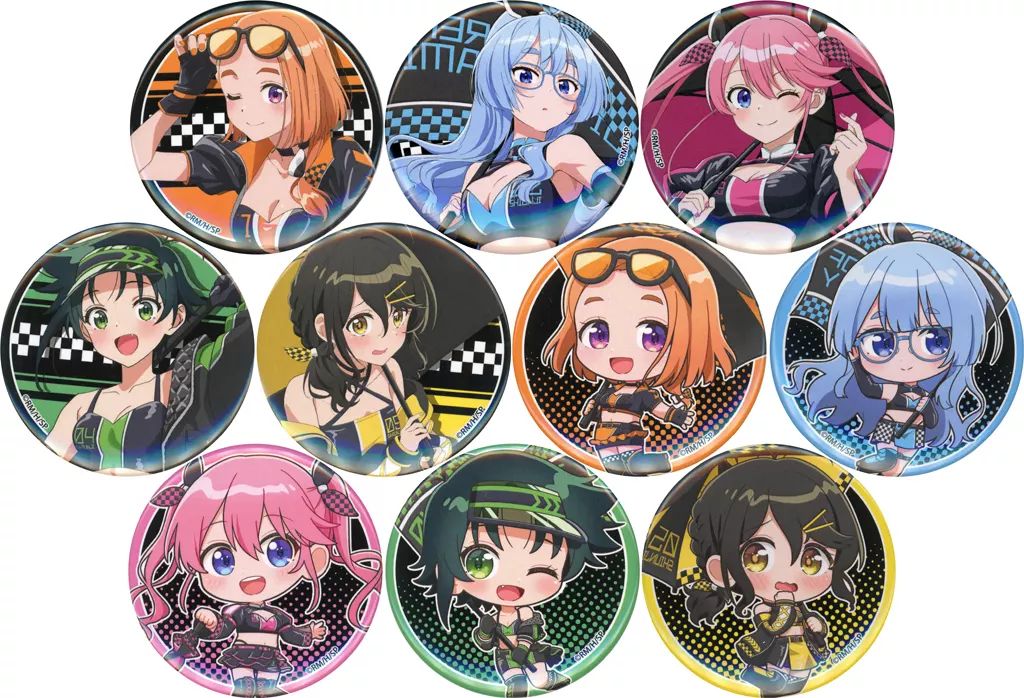 中古】バッジ・ピンズ 全10種セット 「紫雲寺家の子供たち×ドン