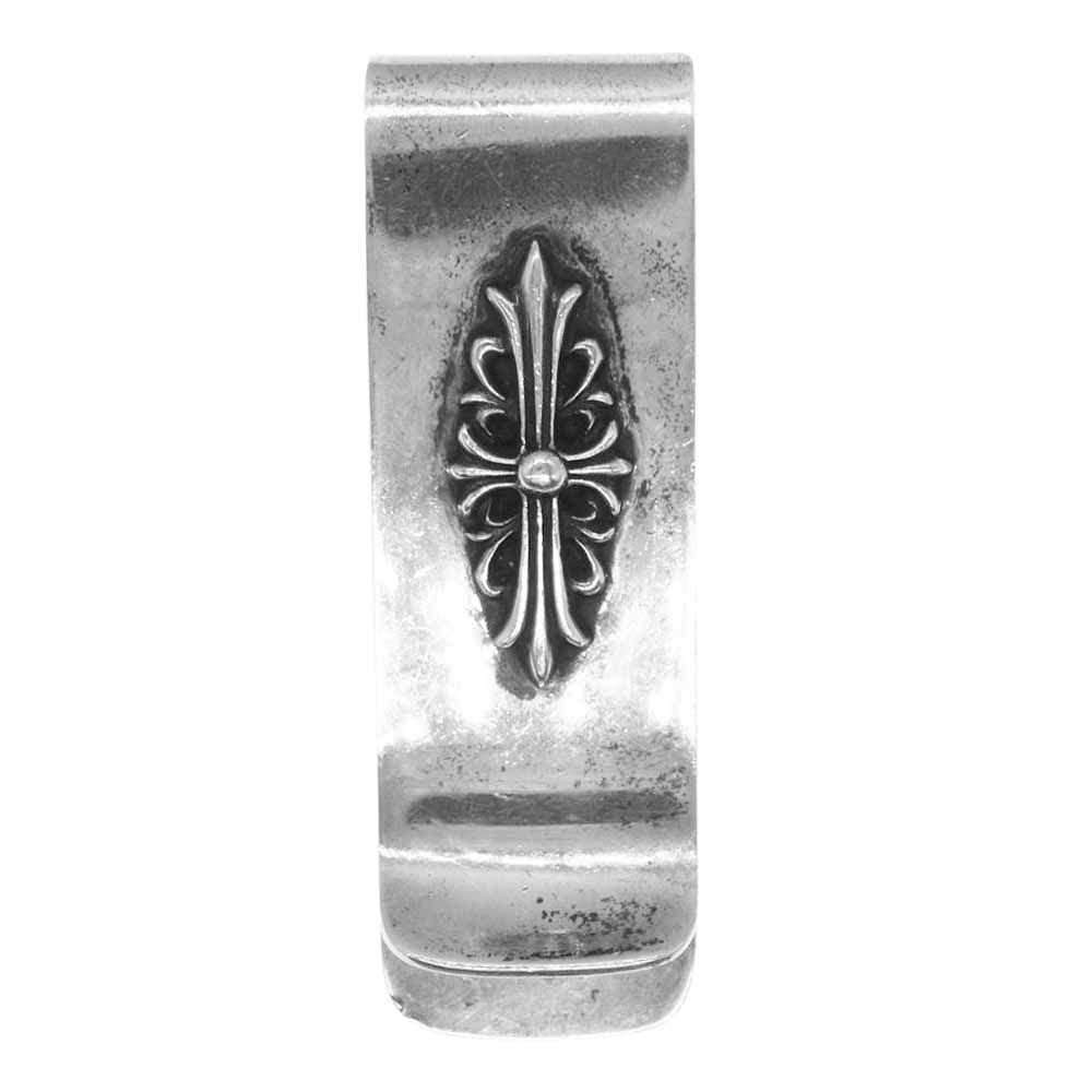 CHROME HEARTS クロムハーツ（原本無） MNY CLIP SM フローラルクロス  