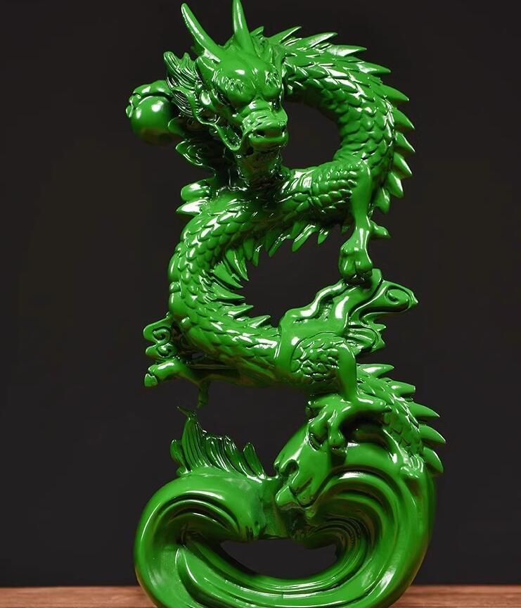 木彫り龍 昇り龍 置物 風水 龍の置物 龍神 木彫り 干支辰グッ