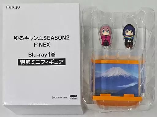 ゆるキャン△ season2 　Blu-ray全巻＆フリュー　特典ミニフィギュア ゆるキャン△ SEASON2 Blu-ray2巻 特典ミニフィギュア (ゆるキャン