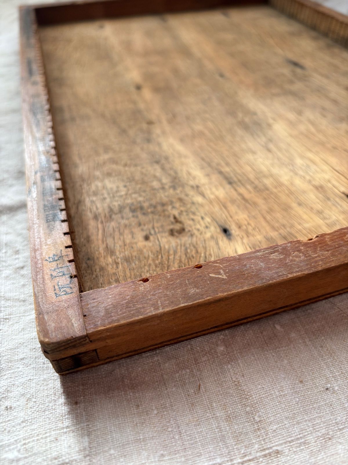 古道具＊活版印刷の木箱(仕切りはありません) - メルカリ