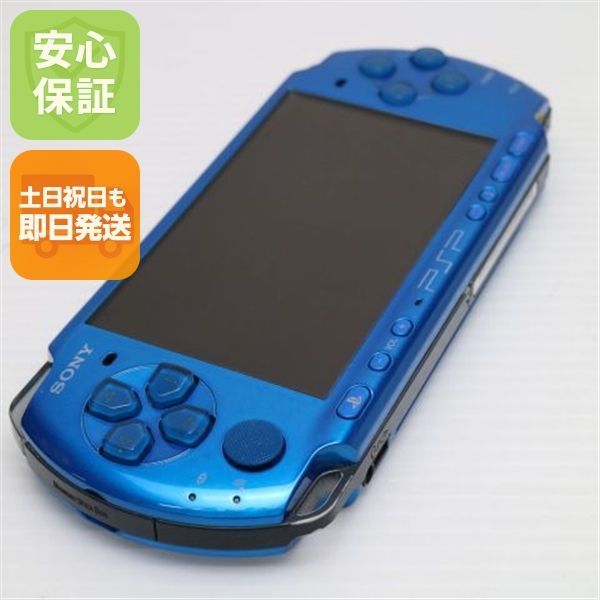 PSP-3000 バイブラント ブルー 即日発送 game SONY PlayStation Portable 本体 土日祝発送OK 01000
