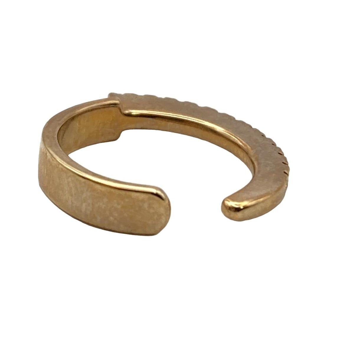 Hirotaka ヒロタカ イヤリング - K10PG×ダイヤモンド イヤーカフ 片側 ダイヤ0.06カラット