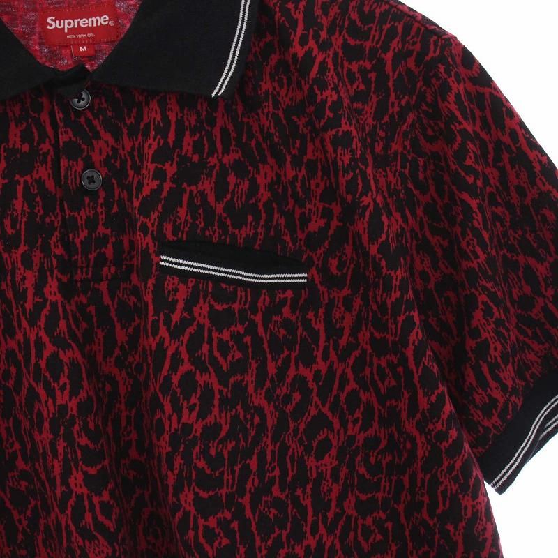 シュプリーム SUPREME 13SS Leopard Polo レオパード ポロシャツ 半袖