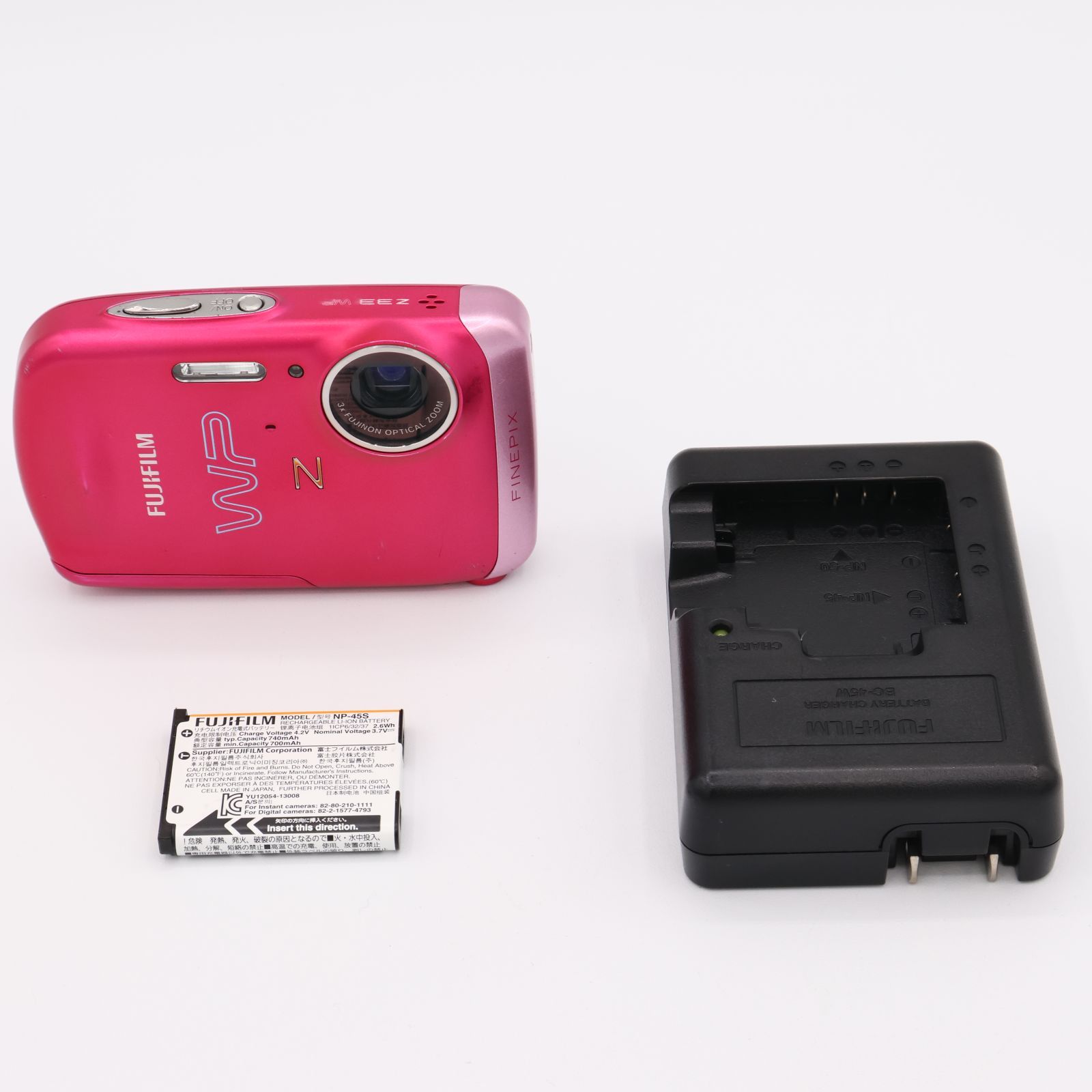 美品✨フジフィルム FinePix T500❤️お出かけにぴったり！ FUJIFILM FinePix Z FINEPIX Z33WP PINK｜Yahoo!フリマ（旧