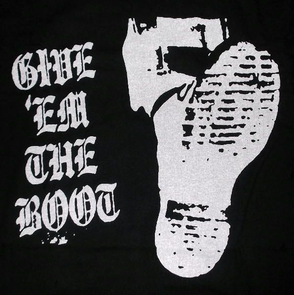 ギブ エム ザ ブート Tシャツ Give Em The Boot 正規品 ヘルキャット レコード Hell Cat Records バンドTシャツ関連