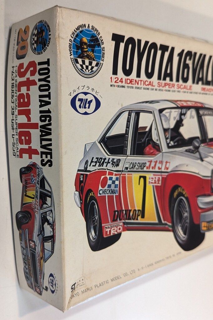 マルイプラホビー 1/24 トヨタ トムス16バルブスターレット