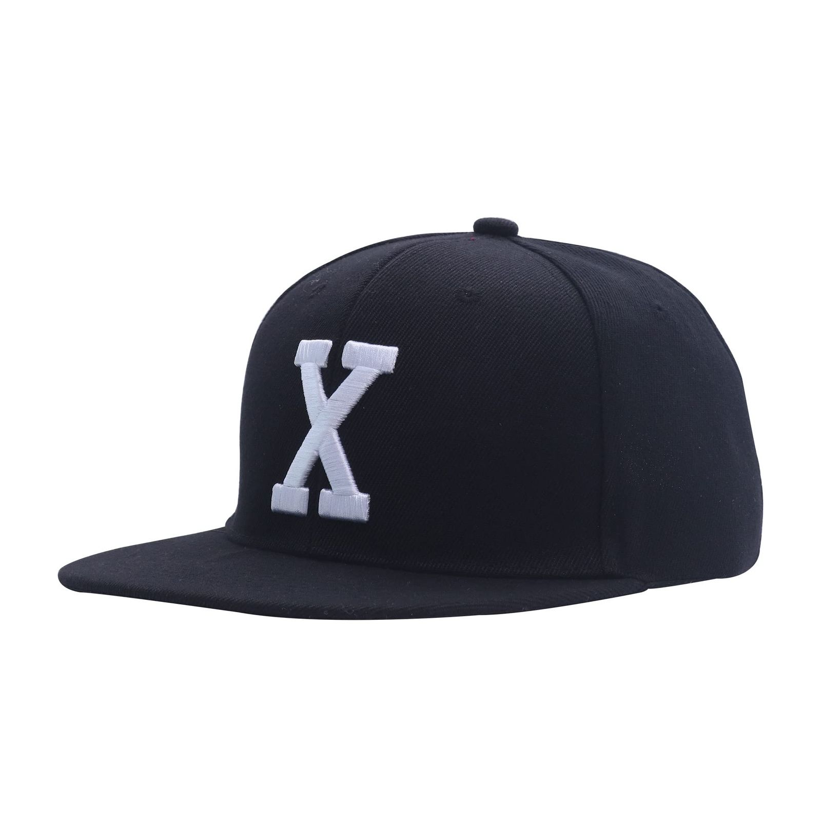 Hccfit X Hat 3D刺繍Xロゴスナップバックハット ブラック ブラック