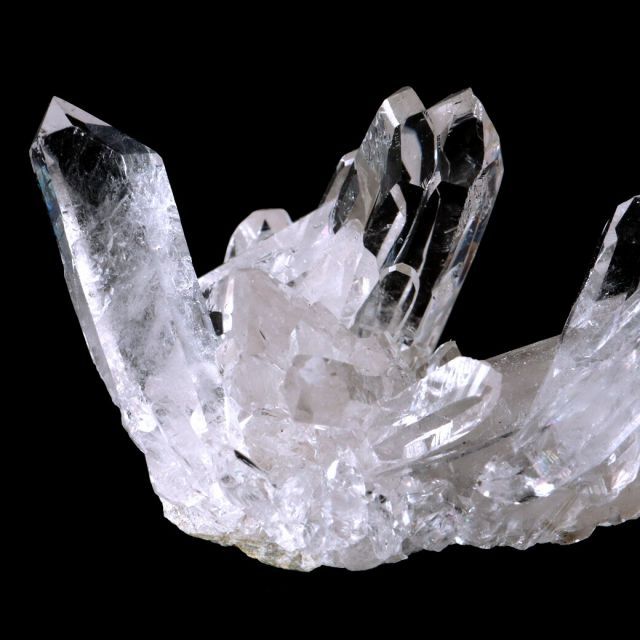 割引 天然 水晶 クラスター 51g ブラジル ゼッカ産 透明感が美しい