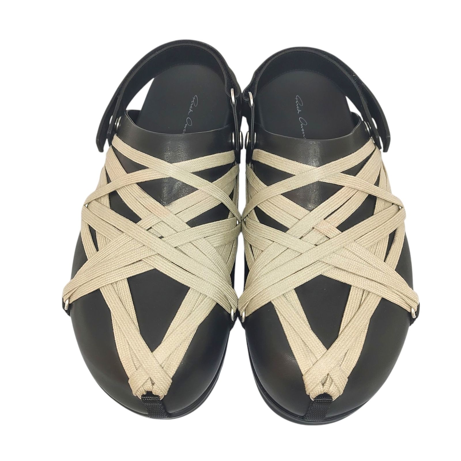 【RICK OWENS】 Granola レザー ミュール ☆関税送料込み☆ Rick Owens Granola leather mules Rick Owens