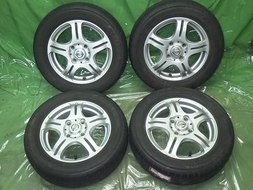 【中古】YOKOHAMA 日産純正13インチ ヨコハマ エコス ES31