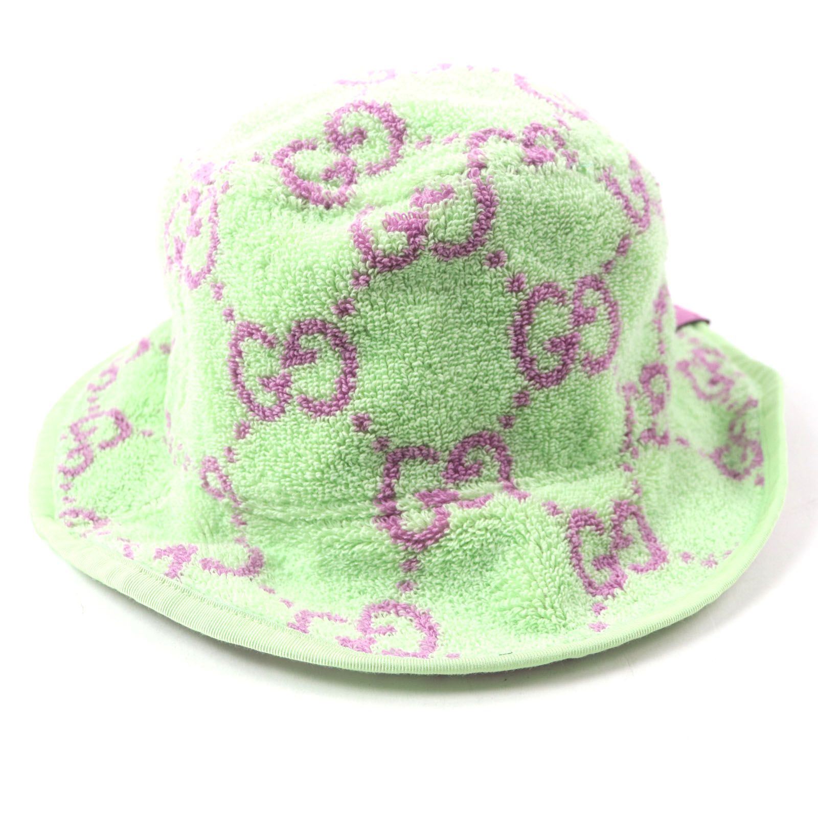 極美品▽GUCCI グッチ 782385 テリークロス GGジャガード