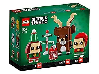 【お買い得，得価】 【中古】【非常に良い】レゴ（LEGO）ブリックヘッズ シリーズ トナカイとエルフとエルフィー【40353】 小物・アクセサリー