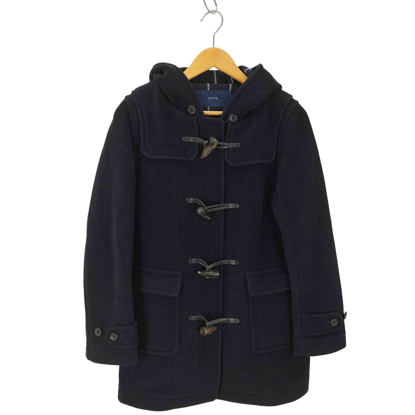 SHIPS シップス Vallombrosa ヘリンボーンダッフルコート L 上品ダッフルコート「Vallombrosa」 | SHIPS(シップス) | SHIPS