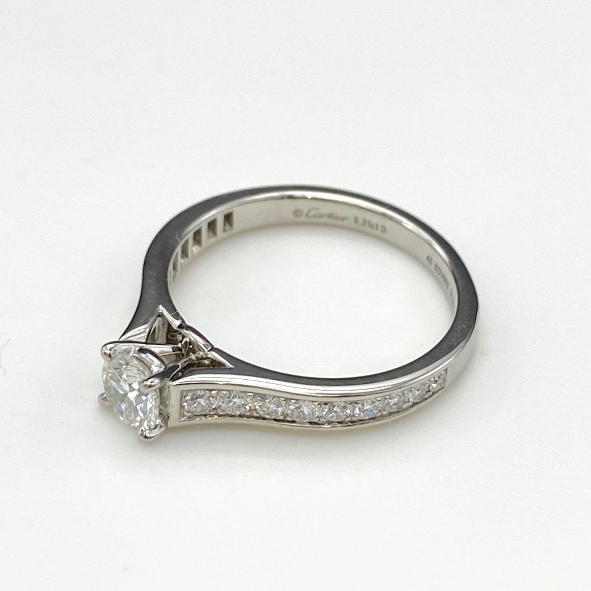 カルティエ CARTIER ソリテール 1895 ハーフエタニティ リング