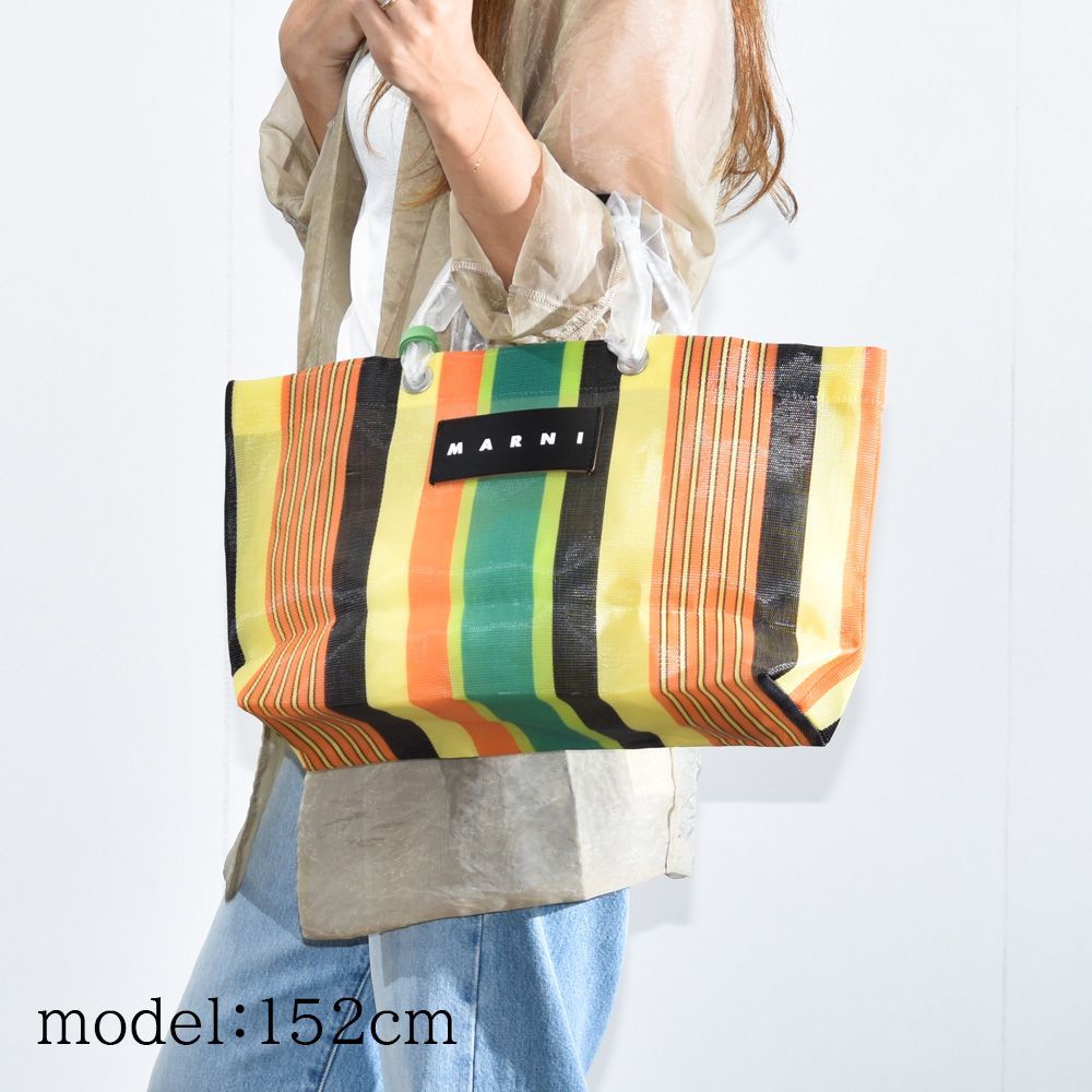 バッグ MARNI market tote ライトブルー MARNI MARKET JURTA BAG | Marni