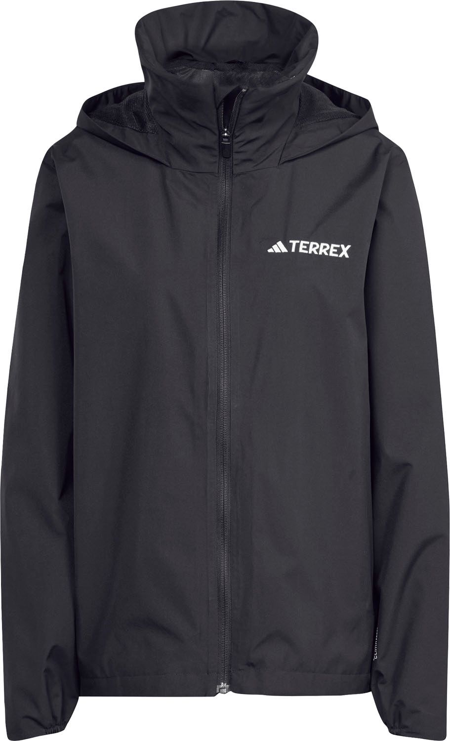 アディダス adidas アウトドア マルチ エッセンシャルズ 2L レインジャケット 上着 アウター 防水 通気性 レディース 女性用 山登り ハイキング お出かけ ショッピング トレーニング JXW86 JM8702 ブラック