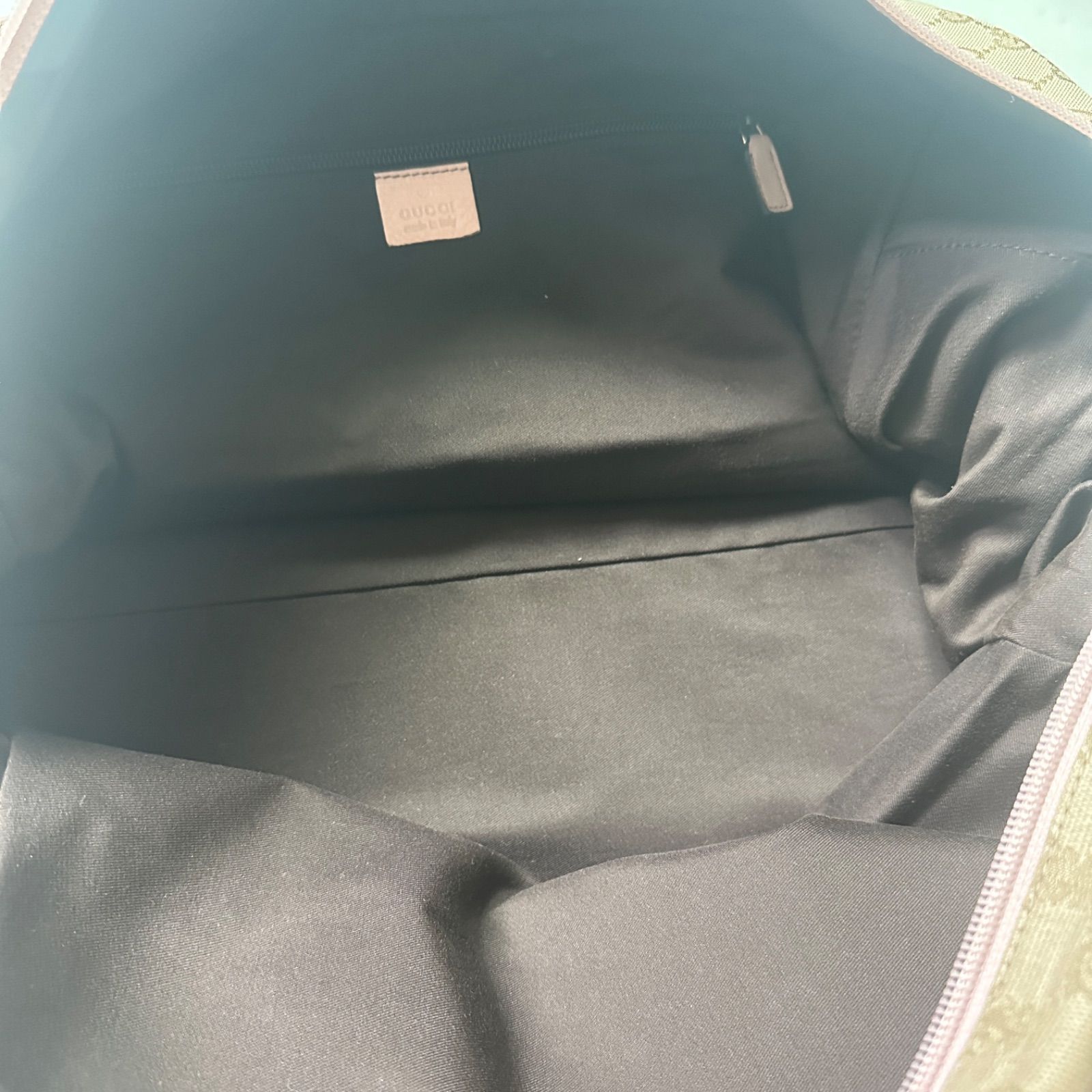 OLD GUCCI オールドグッチ シェリーライン GG柄 PVC×レザー