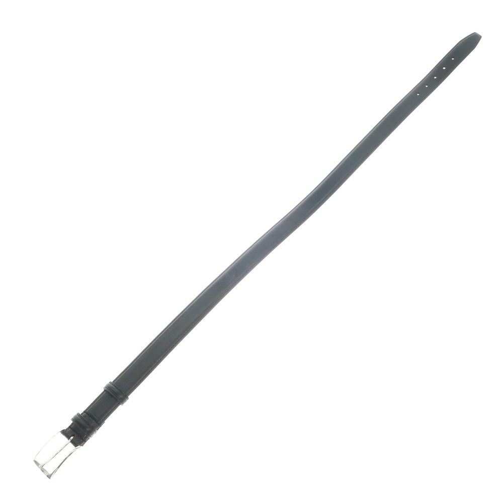 中古】フェリージ Felisi 699/6 カーフレザー ベルト ブラック【サイズ