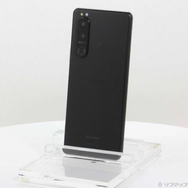 中古品〕 Xperia 5 III 128GB フロストブラック SO-53B docomo