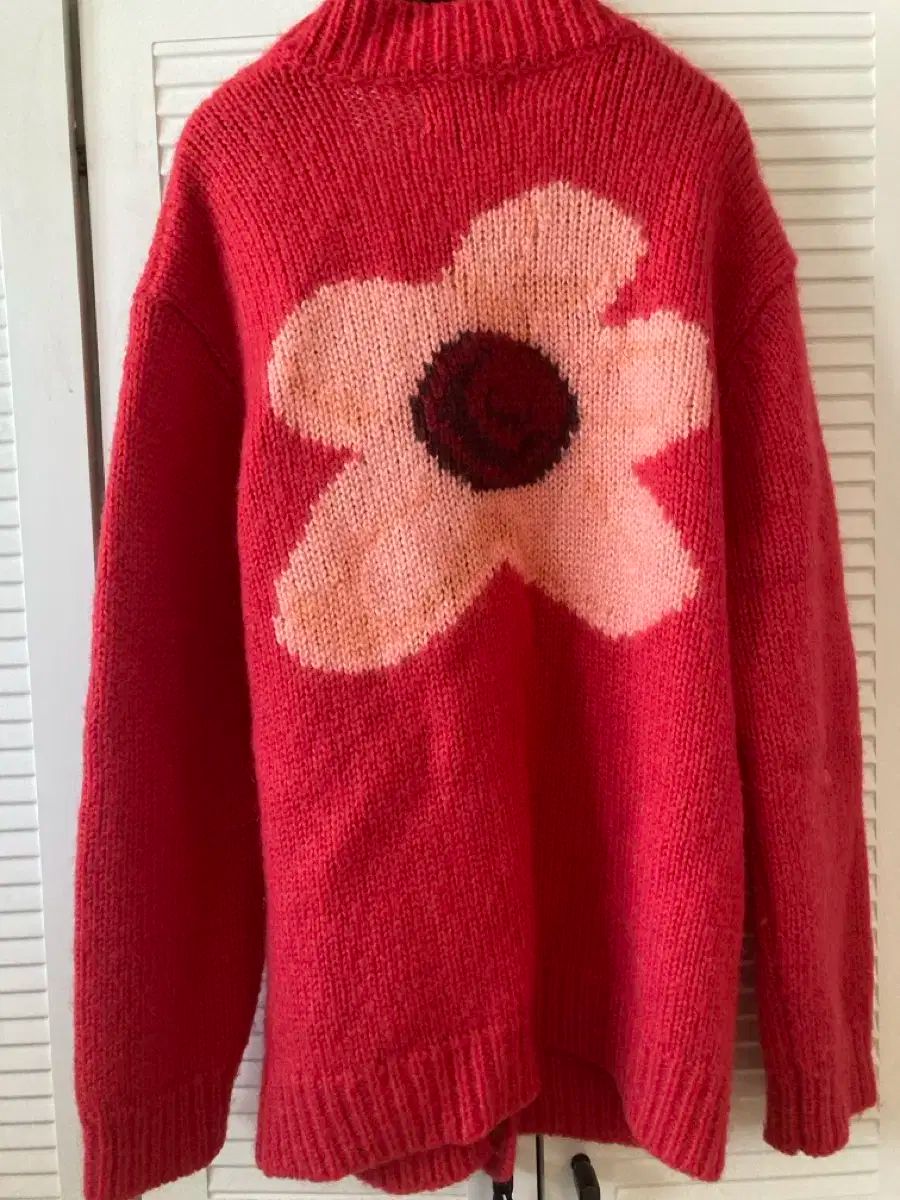 ゴルフ王 ル フルール カーディガン レッド