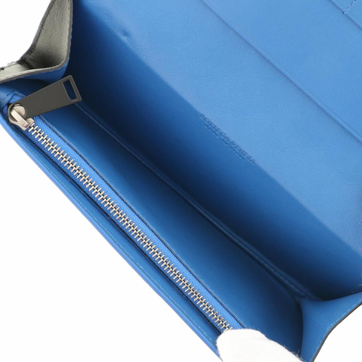 中古】 BOTTEGA VENETA （ボッテガヴェネタ） ｲﾝﾄﾚﾁｬｰﾄ 二つ折り 長 