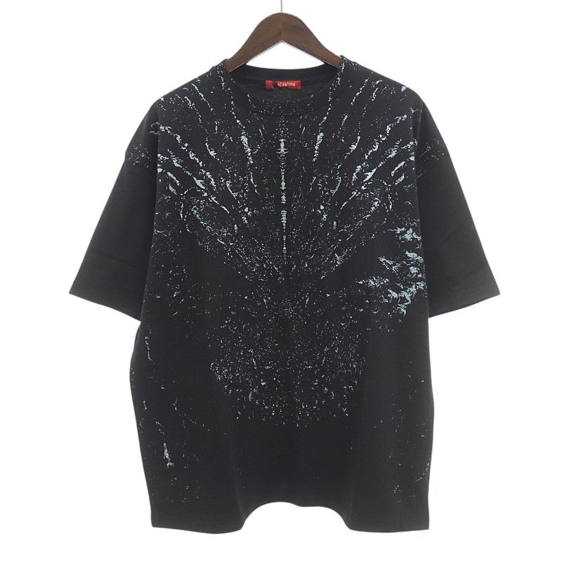 ハザマ/HAZAMA × ゴジラ GODZILLA FACE T-shirt フェイス T