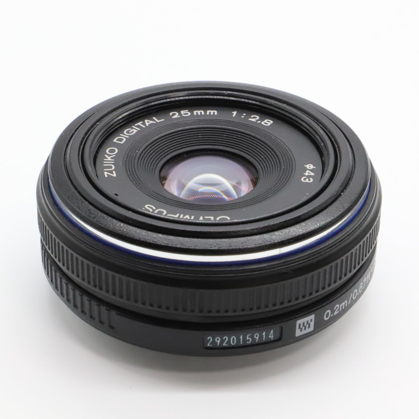 ほぼ新品】OLYMPUS 標準パンケーキレンズ ZUIKO DIGITAL 25mm F2.8