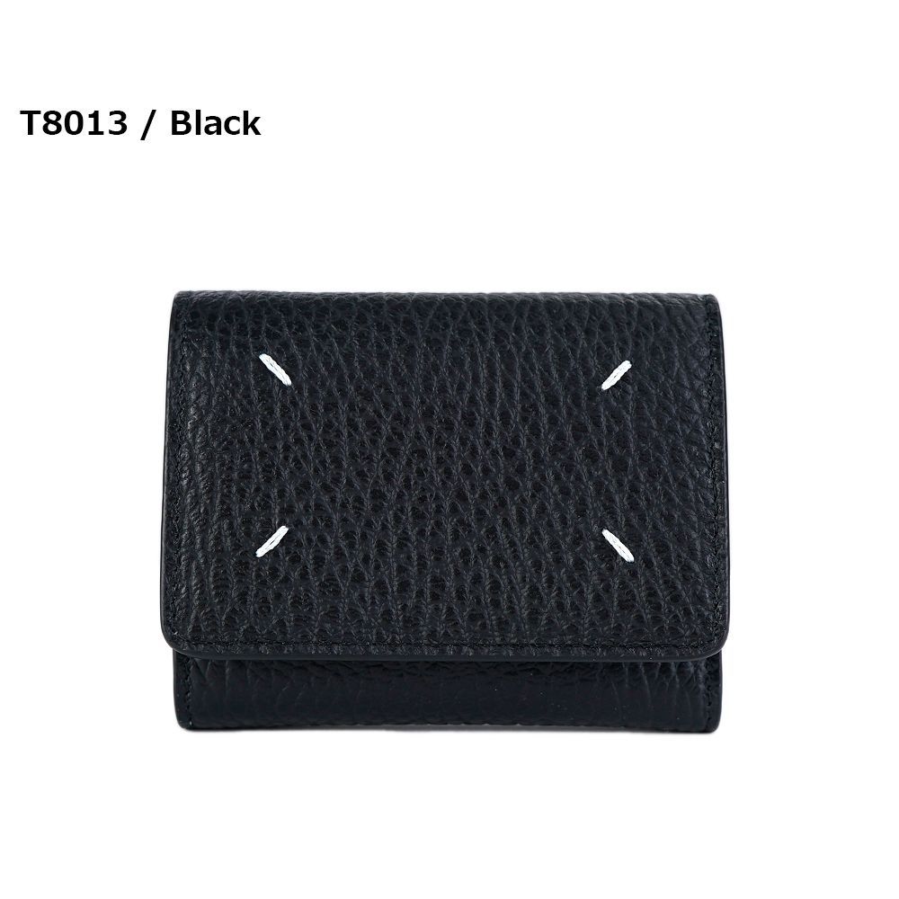 【新品】MAISON MARGIELA メゾン マルジェラ 三つ折り財布 WALLET CLIP 3 WITH ZIP メンズ【SA3UI0010 P4455】